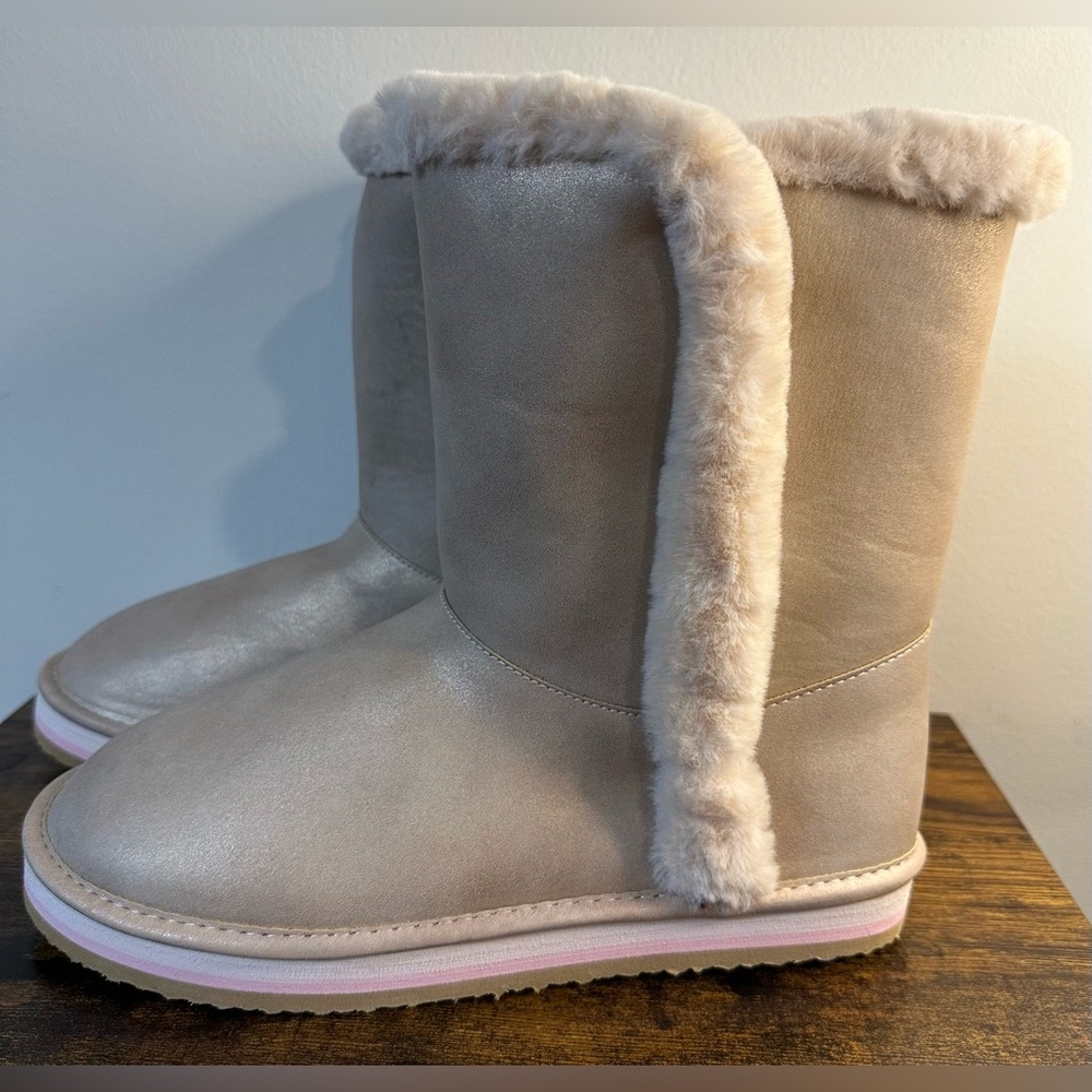Sugar Girls Milhoja Rose Gold Boots NWT Various sizes available